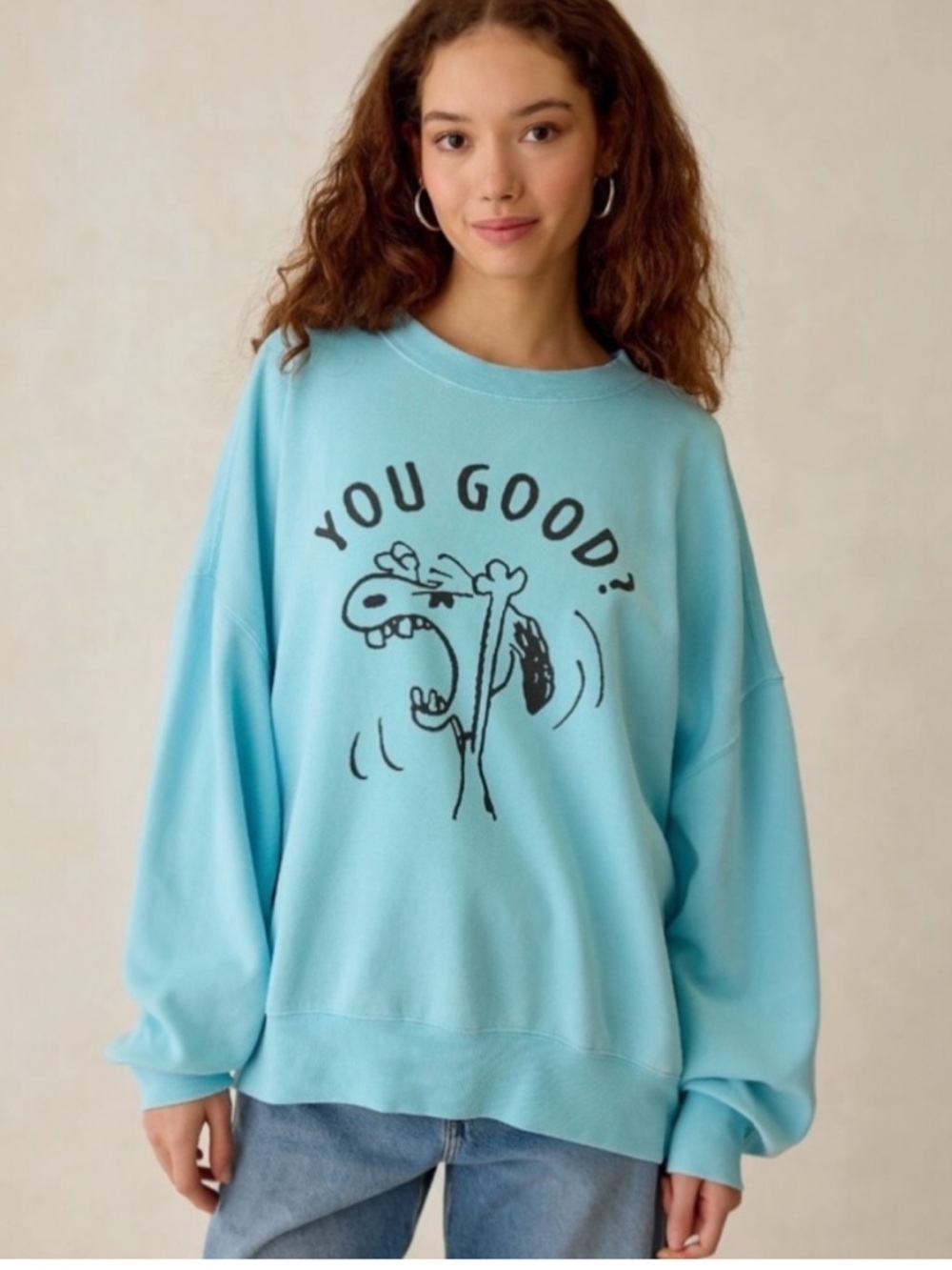Peanuts UO Exclusive Graphic
Crew Neck Sweatshirt
